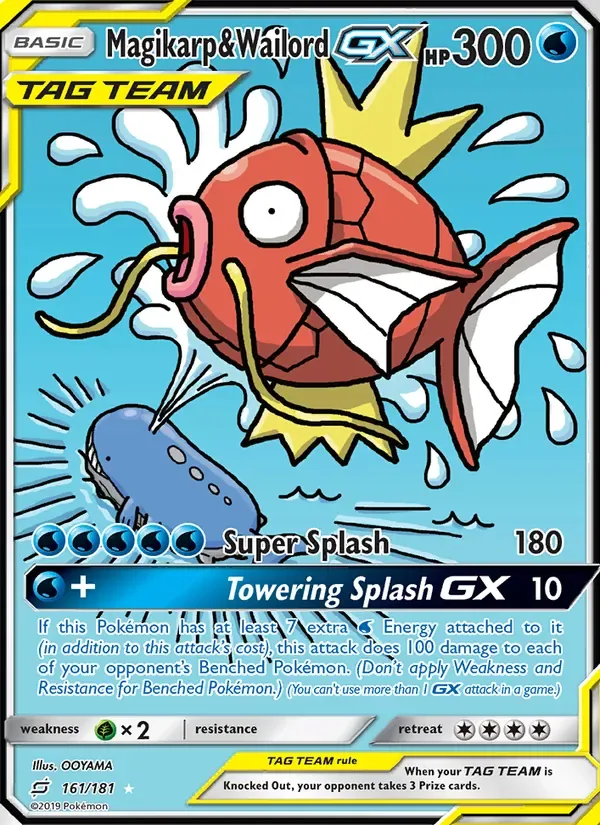 Magikarp & Wailord GX, Team Up