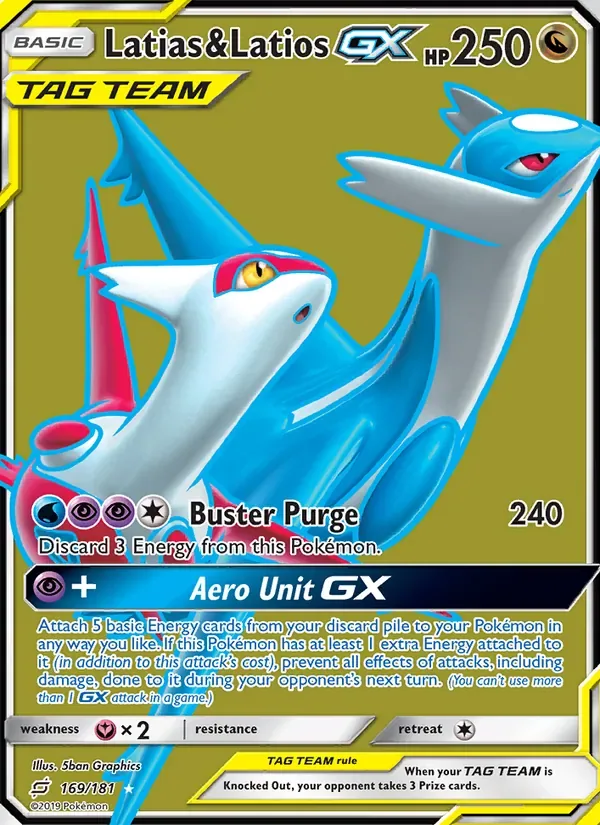 Latias & Latios GX, Team Up