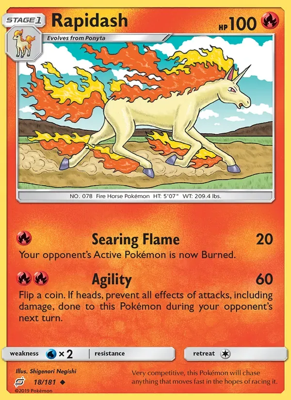 Rapidash, Team Up