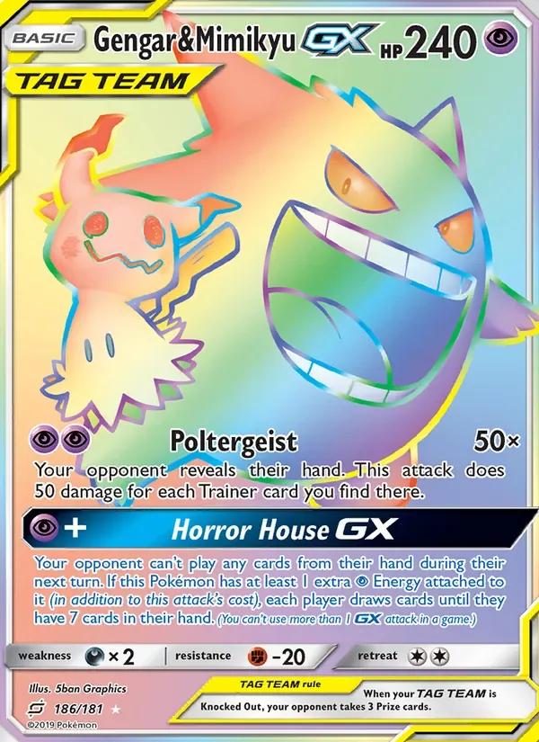 Gengar & Mimikyu GX, Team Up