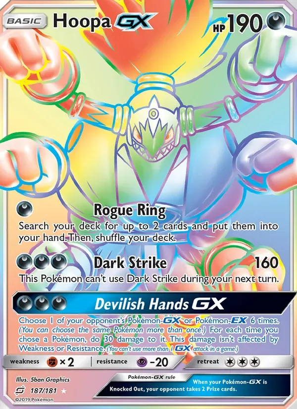 Hoopa GX, Team Up
