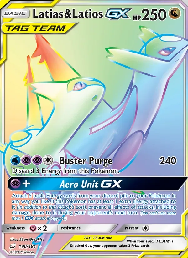 Latias & Latios GX, Team Up