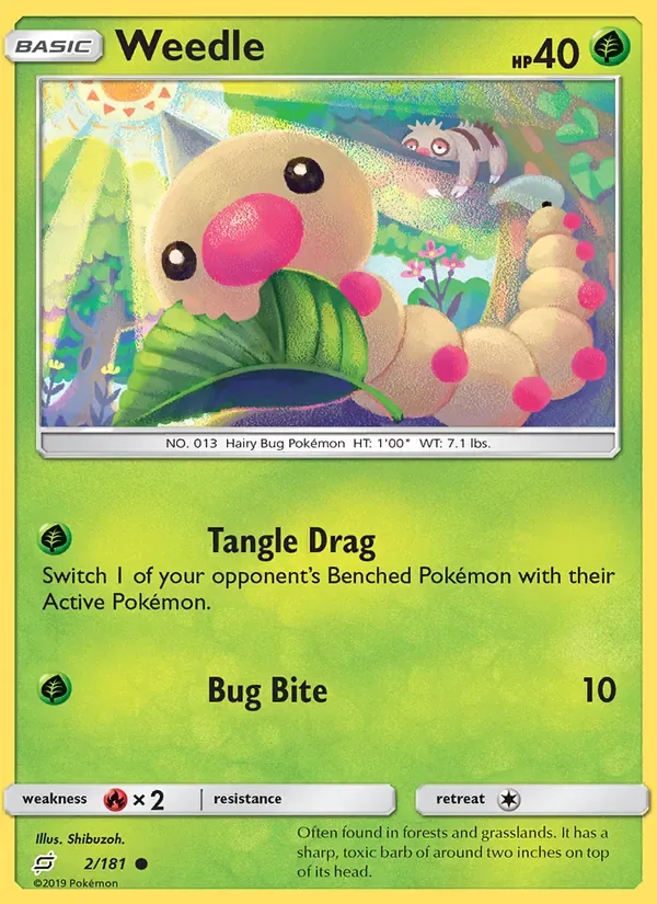 Weedle, Team Up