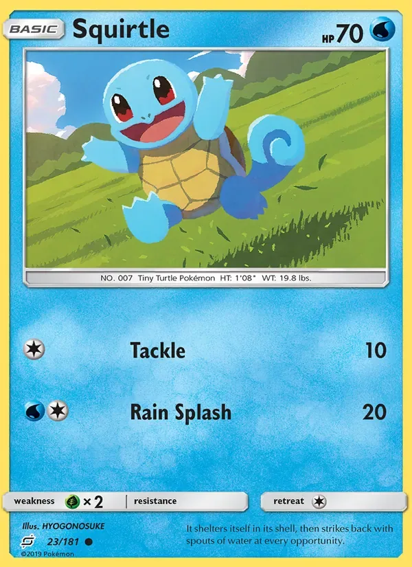 Squirtle, Team Up