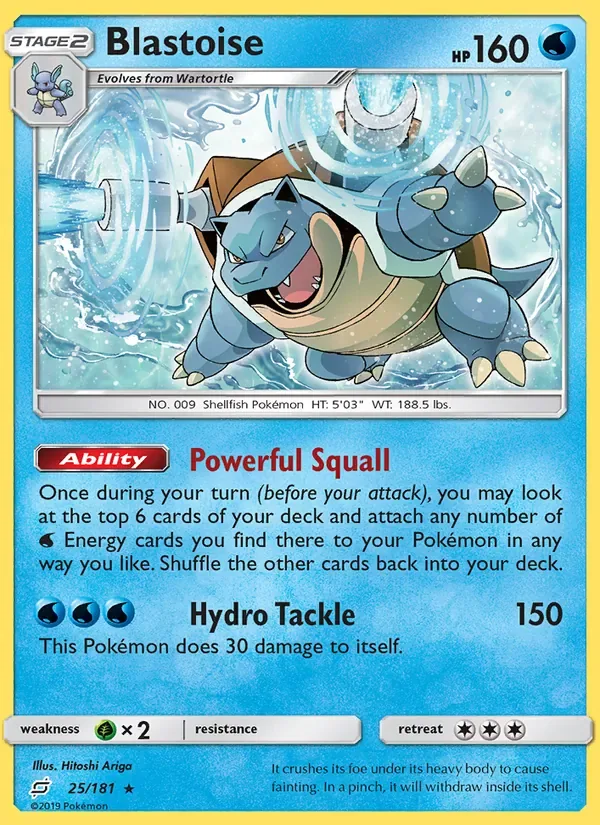 Blastoise, Team Up