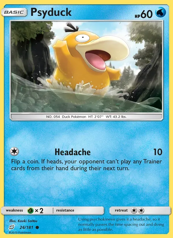 Psyduck, Team Up