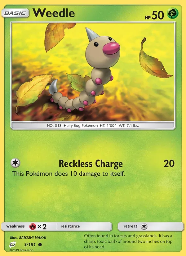 Weedle, Team Up