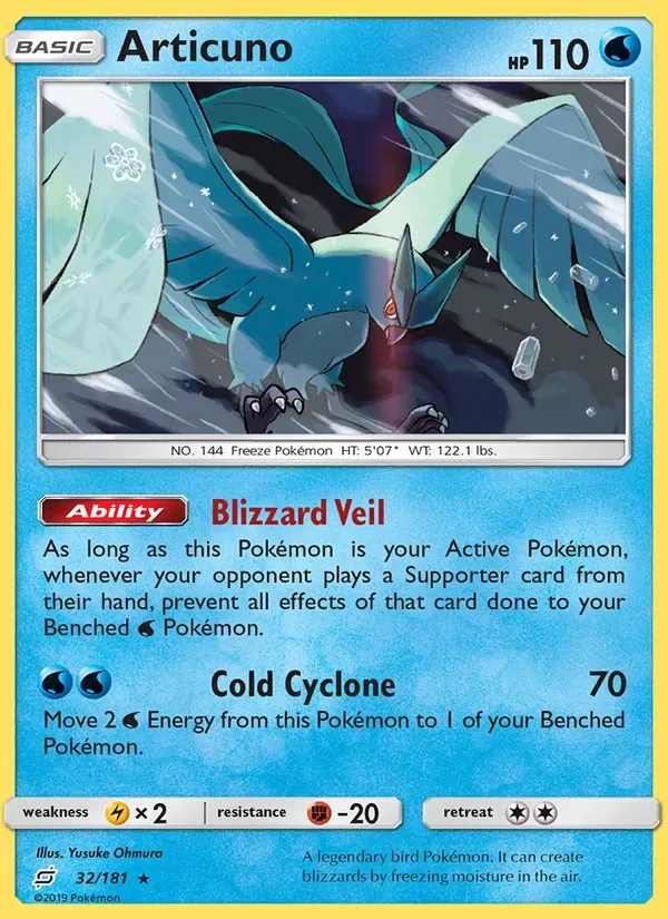 Articuno, Team Up