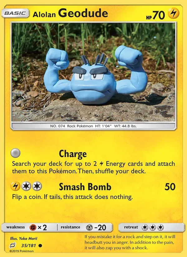 Alolan Geodude, Team Up