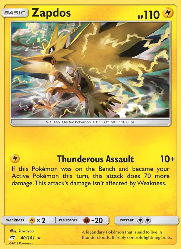 Zapdos, Team Up