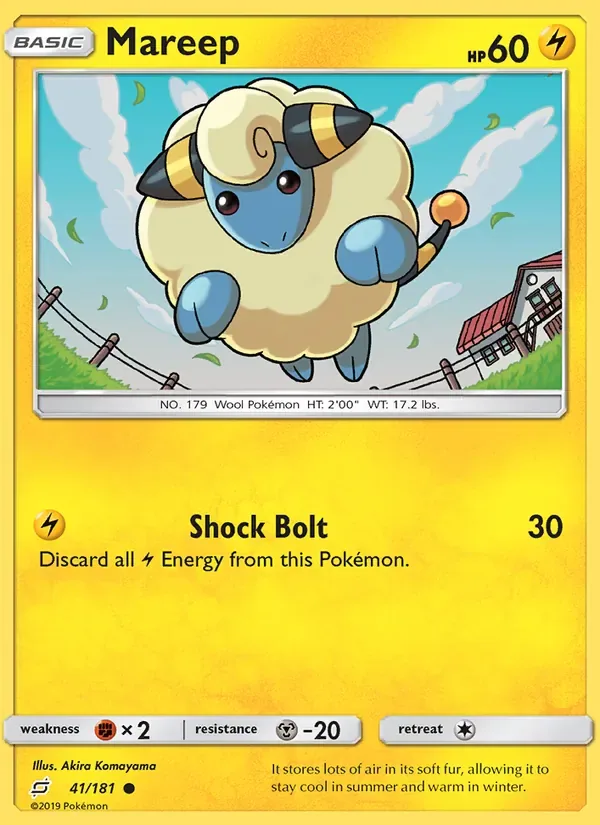 Mareep, Team Up