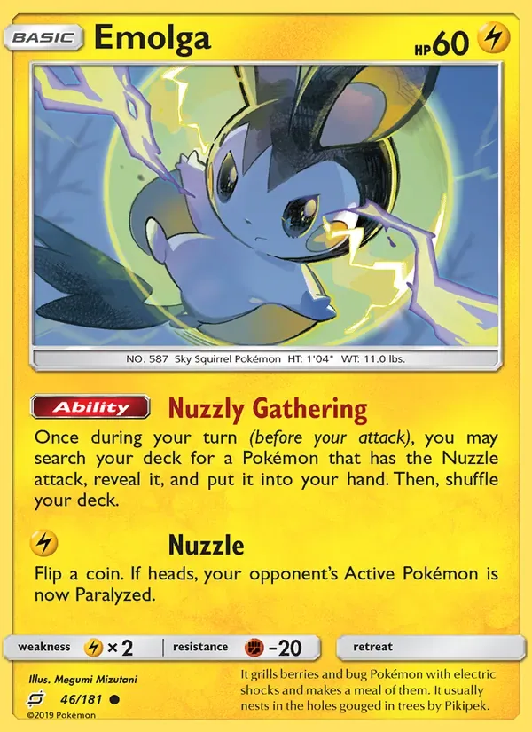 Emolga, Team Up