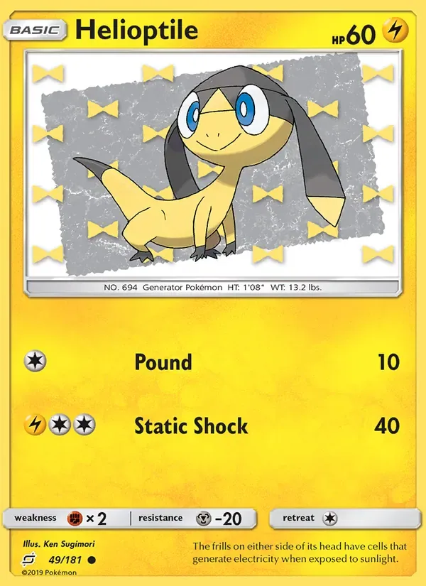 Helioptile, Team Up