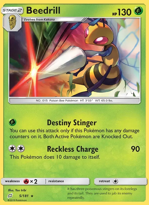 Beedrill, Team Up