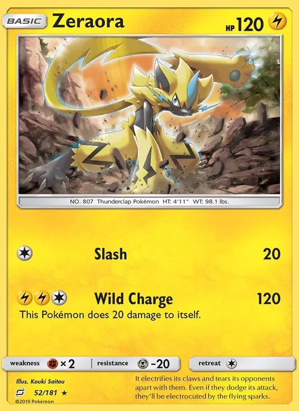 Zeraora, Team Up
