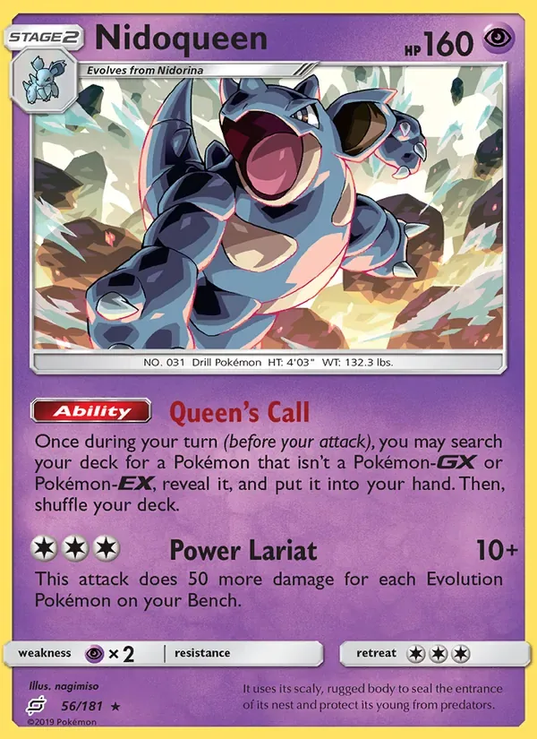 Nidoqueen, Team Up
