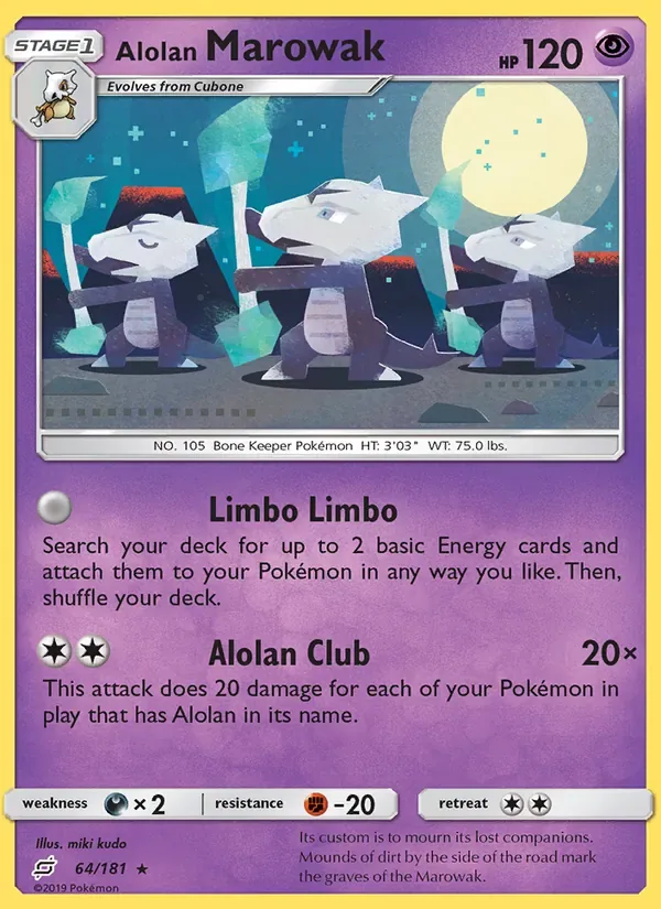 Alolan Marowak, Team Up