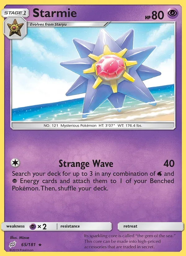 Starmie, Team Up