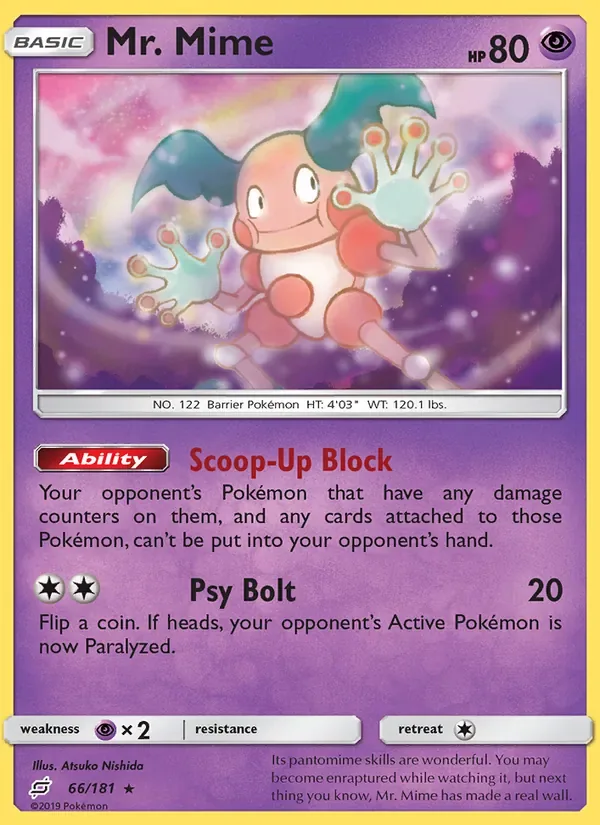 Mr. Mime, Team Up