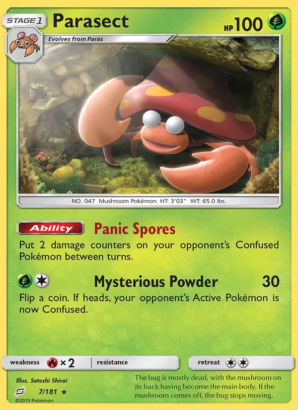 Parasect, Team Up