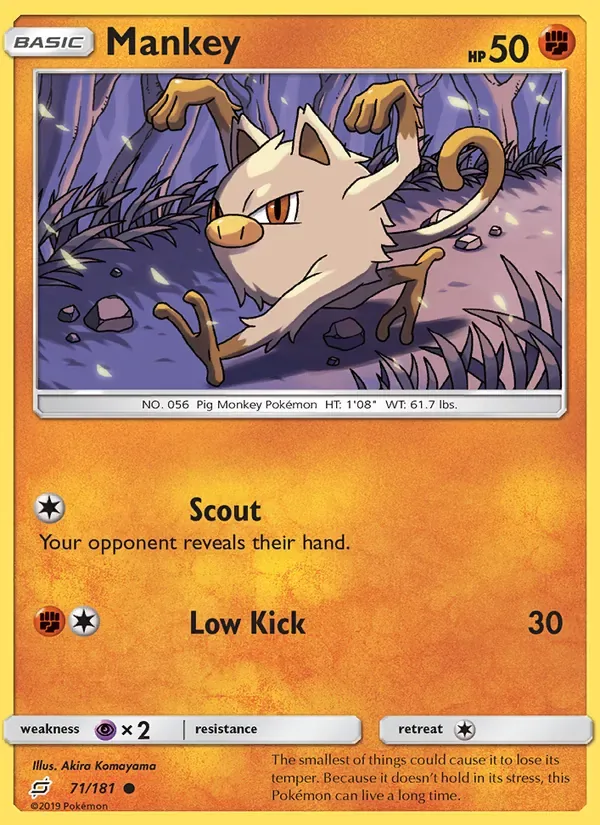 Mankey, Team Up