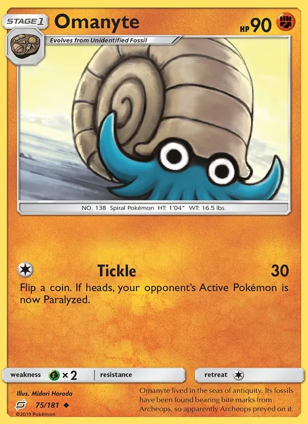 Omanyte, Team Up
