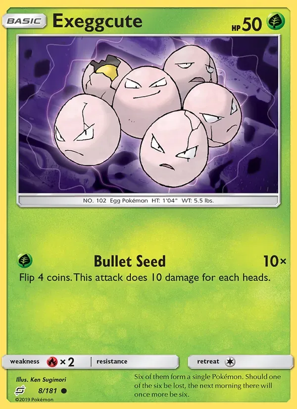 Exeggcute, Team Up
