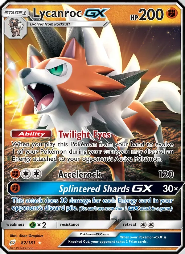 Lycanroc GX, Team Up
