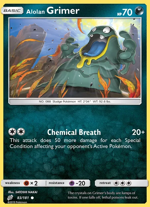 Alolan Grimer, Team Up