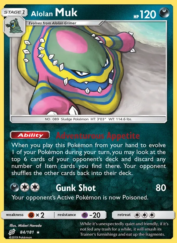 Alolan Muk, Team Up
