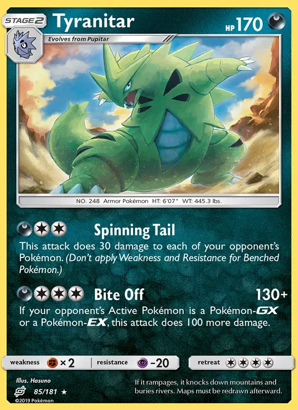 Tyranitar, Team Up