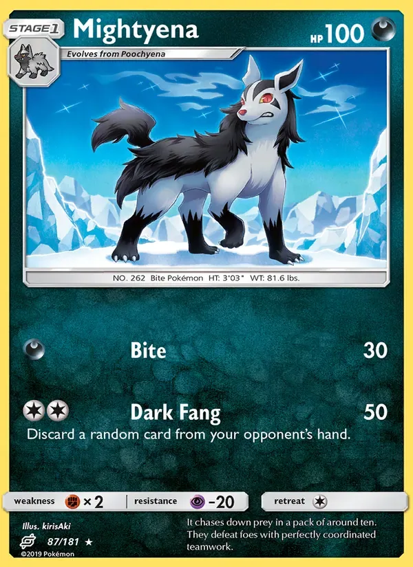 Mightyena, Team Up