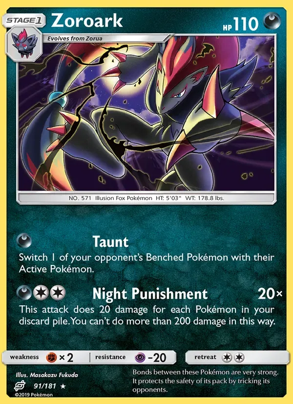 Zoroark, Team Up