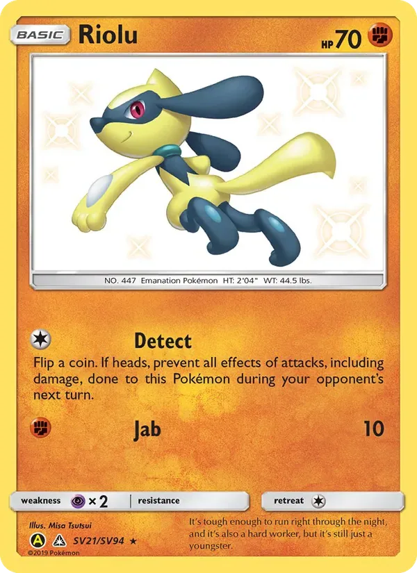 Riolu, Hidden Fates Shiny Vault