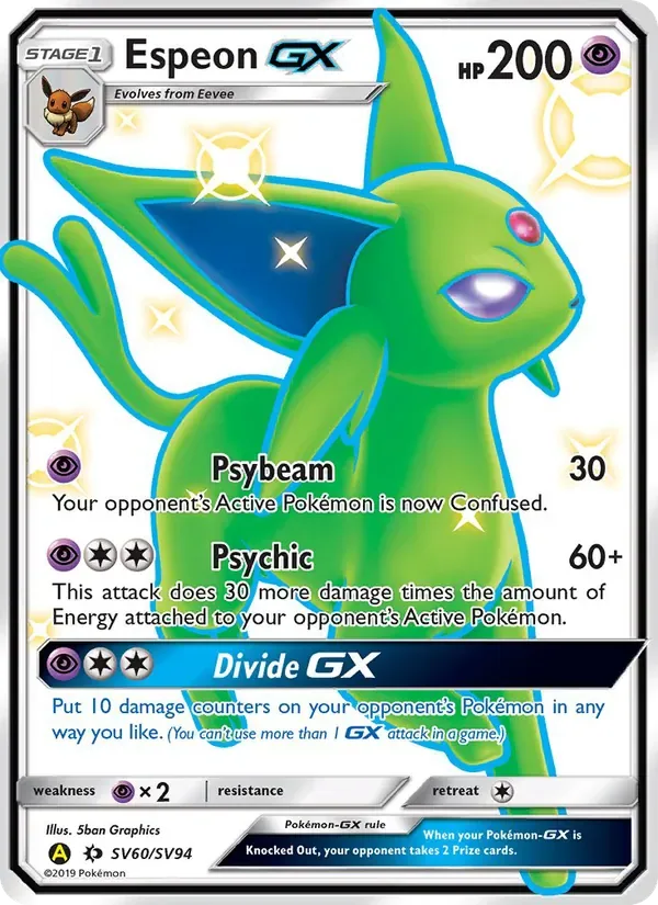 Espeon-GX, Hidden Fates Shiny Vault