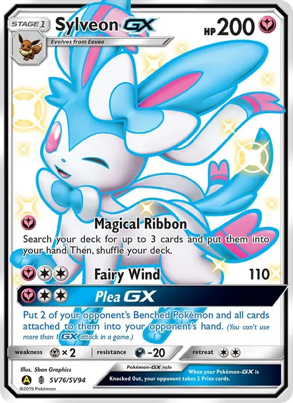 Sylveon-GX, Hidden Fates Shiny Vault