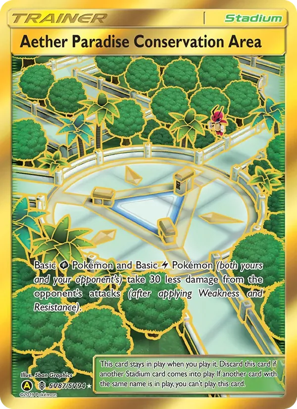 Aether Paradise Conservation Area, Hidden Fates Shiny Vault