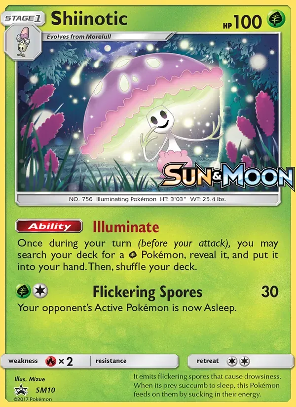 Shiinotic, SM Black Star Promos