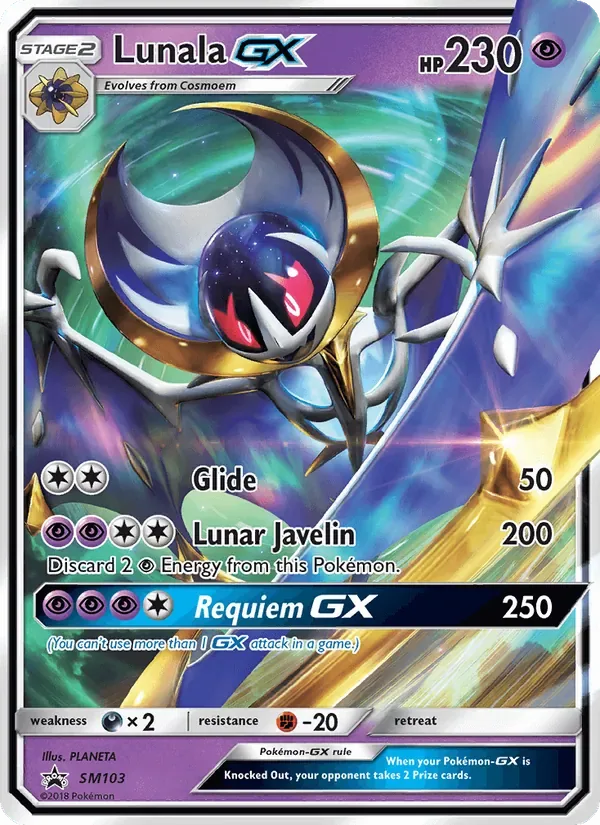 Lunala GX, SM Black Star Promos