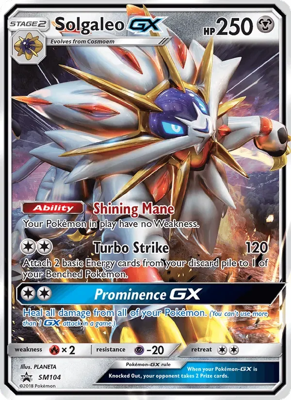 Solgaleo GX, SM Black Star Promos