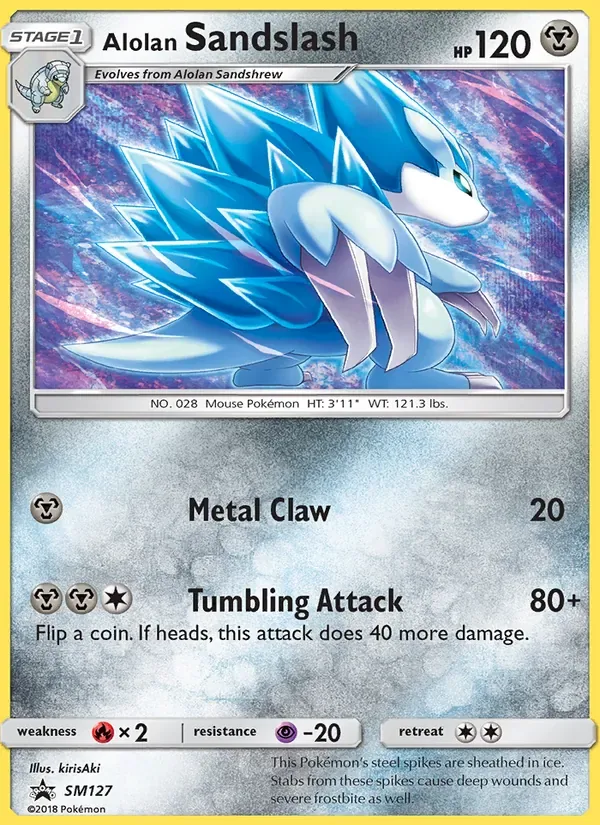 Alolan Sandslash, SM Black Star Promos