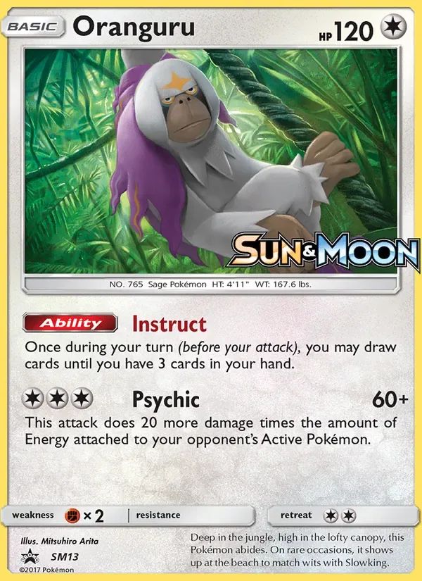 Oranguru, SM Black Star Promos