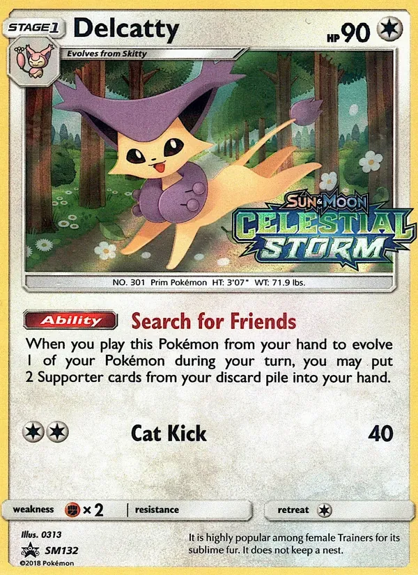 Delcatty, SM Black Star Promos