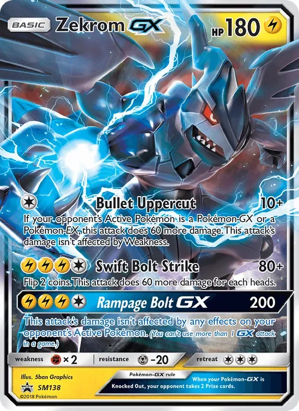 Zekrom GX, SM Black Star Promos