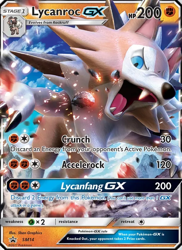 Lycanroc GX, SM Black Star Promos