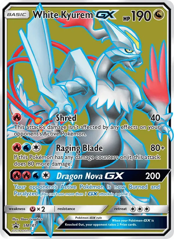 White Kyurem GX, SM Black Star Promos