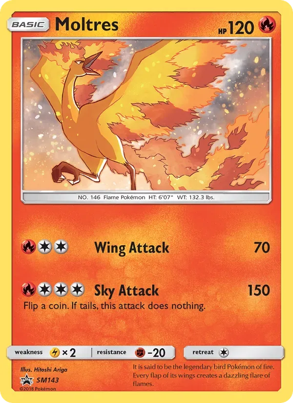 Moltres, SM Black Star Promos