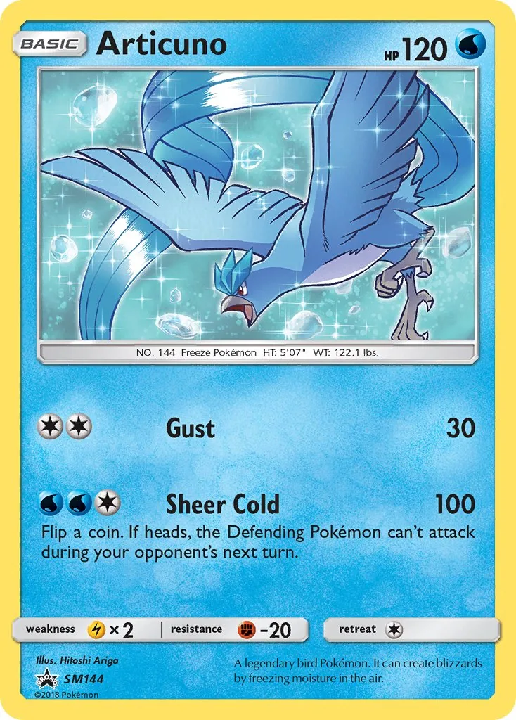 Articuno, SM Black Star Promos