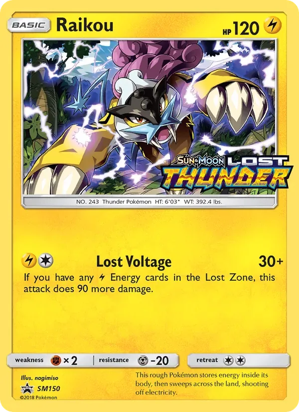Raikou, SM Black Star Promos