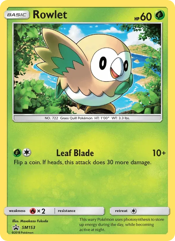 Rowlet, SM Black Star Promos